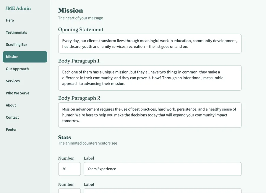 Adlib admin preview 2
